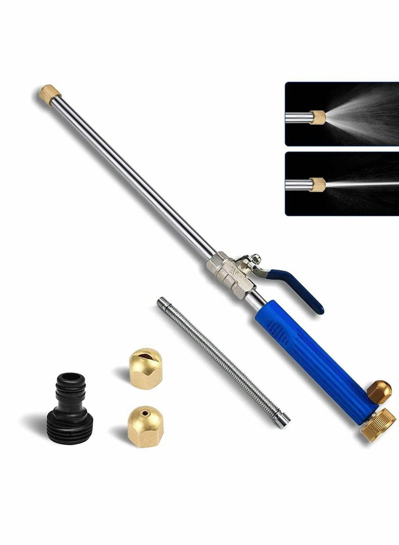 High Pressure Washer Kit Car Accessories18 Inch Wand with 1 Extra Extension Wand, 2 Hose Nozzles for Washing, Garden Cleaning, Outdoor Window Washing