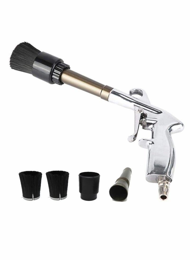 Car Washer Gun, Cleaning Gun High Pressure Clean Alloy Brush Head
