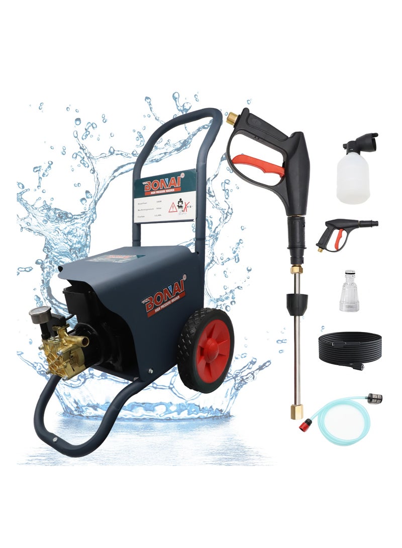 Bonai 3000W Electric Car Pressure Washer Your Ultimate Cleaning Companion For home lawns parks cars bikes and everything
