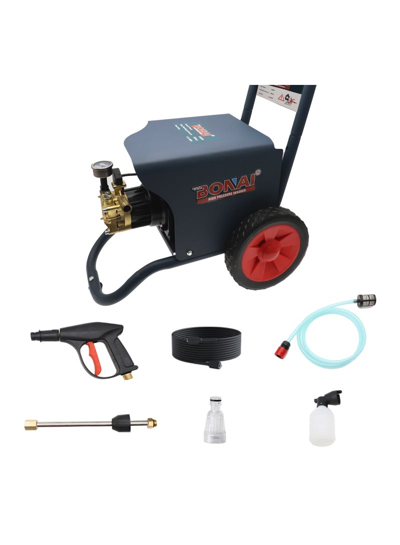 Bonai 3000W Electric Car Pressure Washer Your Ultimate Cleaning Companion For home lawns parks cars bikes and everything
