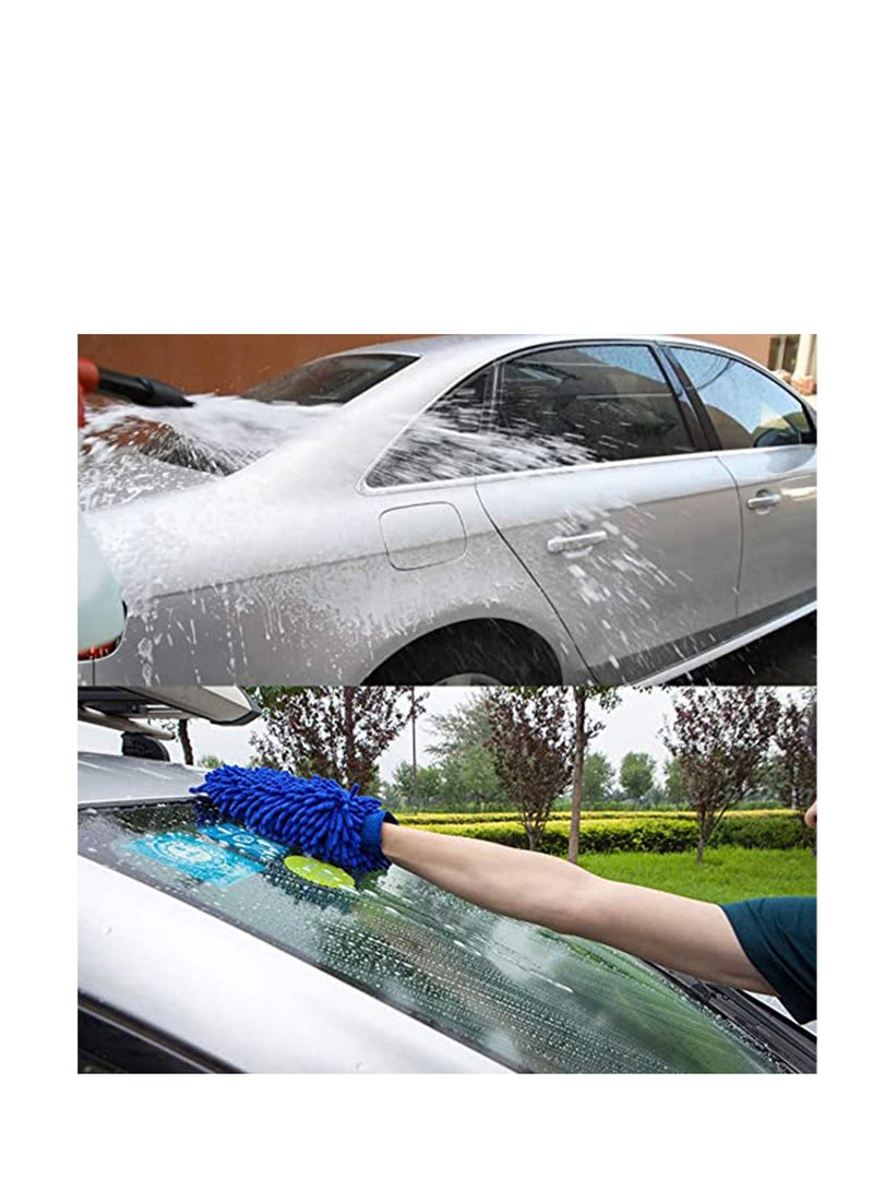 Adjustable Water Pressure, Best Care for Car, Car Foam Gun, Adjustable Hose Wash Sprayer with Adjustment Ratio Dial Foam Blaster, Foam Cannon Attaches for Any Garden Hose