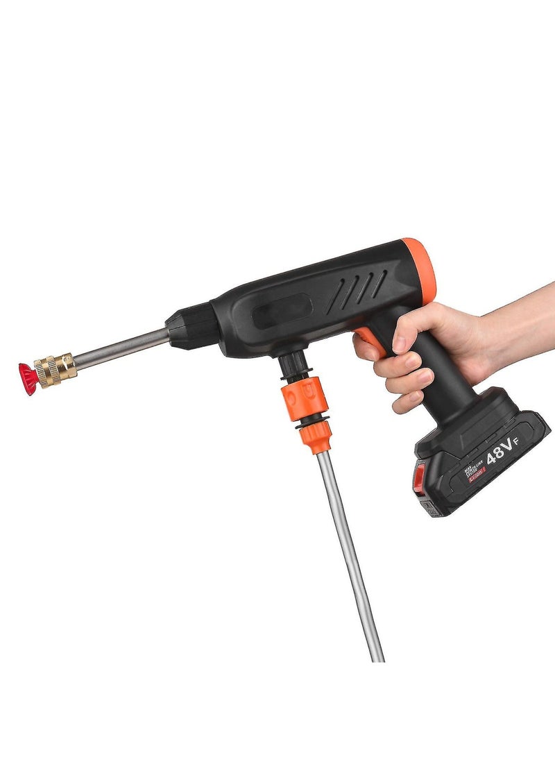 Portable Powerful High Pressure Single Battery Cordless Water Jet Foam Gun Car Washer