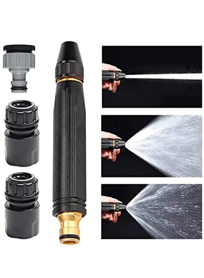 Black Nozzle Water Spray Gun High Pressure Nozzle Spray Water