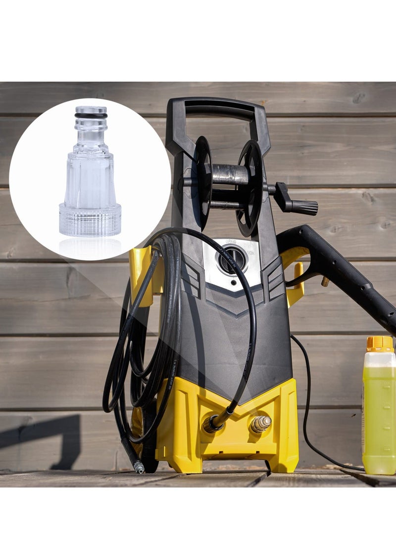 Pressure Washer Gun Adapter, 3 Pcs Plastic Inlet Filter, 3/4 Inch Garden Hose Connection, Water Tap Irrigation Pipe for Home Connectors