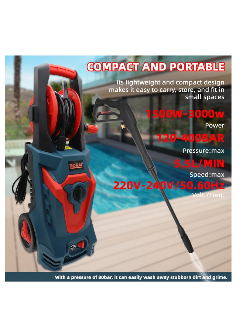 Bonai Pressure Washer 120-400bar Your Ultimate Cleaning Companion