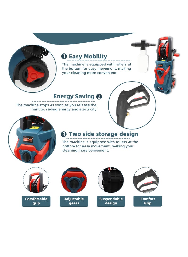 Bonai Pressure Washer 120-400bar Your Ultimate Cleaning Companion