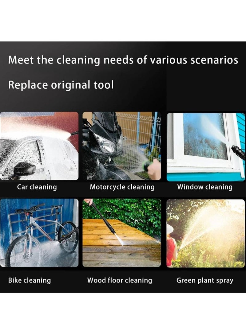 Cordless Portable Washer 24V Electric High Pressure Cleaner Machine 200W 30Bar Lithium Handheld Car Cleaning Device With Foam Generator Nozzle Water Pump