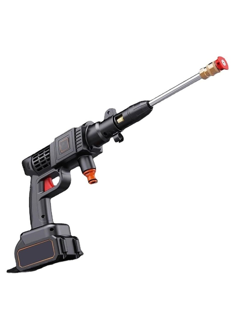 Cordless Portable Washer 24V Electric High Pressure Cleaner Machine 200W 30Bar Lithium Handheld Car Cleaning Device With Foam Generator Nozzle Water Pump
