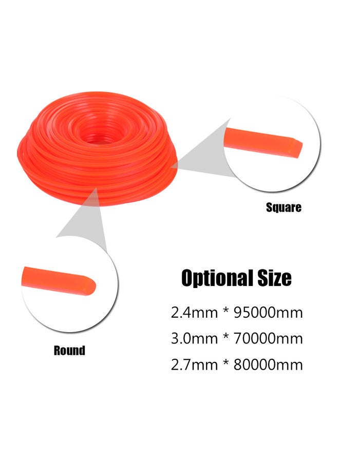 Professional Fine Quality Nylon Mowing Rope Red