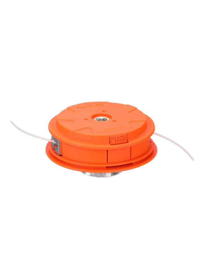 Universal Bump Feed Line Trimmer Head Orange