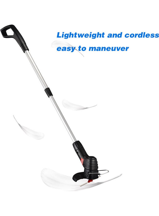 Cordless Electric Lawn Mower Black/Silver