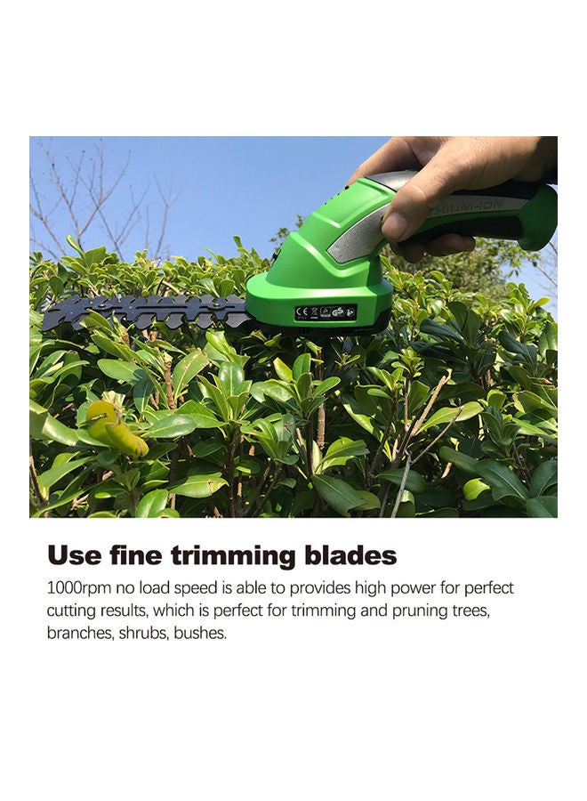 Rechargeable Electric Hedge Trimmer Multicolour