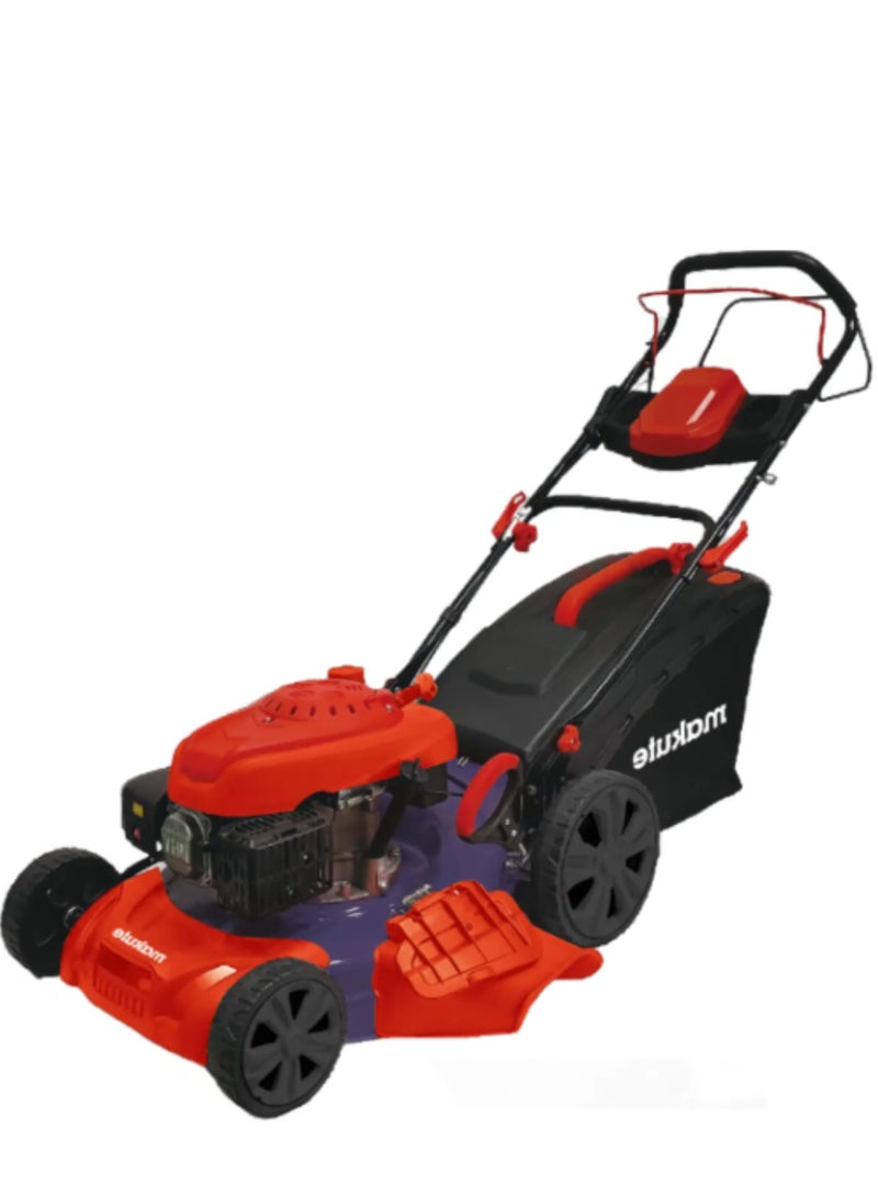 Automatic Gasoline Lawn Mower, 170cc 2.8kW Engine, 5 HP, 20-Inch Cutting Width, 5-Level Adjustable Height, 2900 RPM, High-Performance for Tough Lawns, QLM121-18z