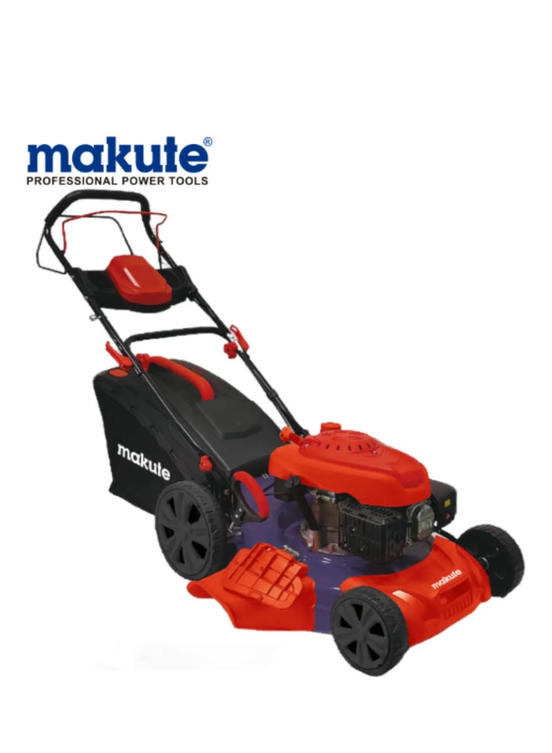 Automatic Gasoline Lawn Mower, 170cc 2.8kW Engine, 5 HP, 20-Inch Cutting Width, 5-Level Adjustable Height, 2900 RPM, High-Performance for Tough Lawns, QLM121-18z