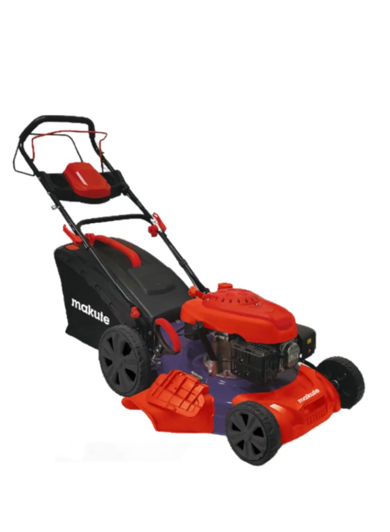Automatic Gasoline Lawn Mower, 170cc 2.8kW Engine, 5 HP, 20-Inch Cutting Width, 5-Level Adjustable Height, 2900 RPM, High-Performance for Tough Lawns, QLM121-18z
