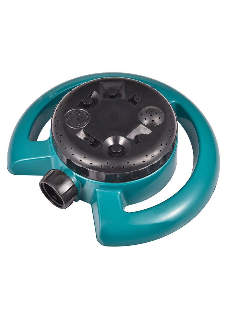 Lawn Water Sprinkler, 8,Pattern Turret Sprinkler for Small Areas, Multipurpose Yard Irrigation System for Grass