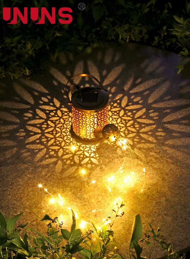 Solar Powered Led Lawn Lights,Solar Watering Can Light,Waterfall Lights Waterproof Solar Garden Light For Garden Patio Yards,Auto Light Up At Dark