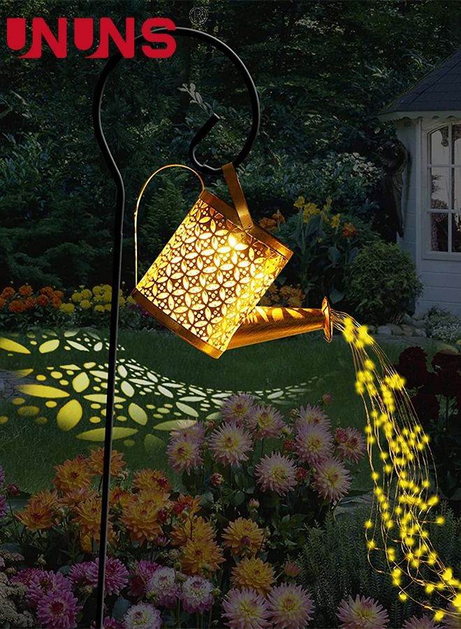 Solar Powered Led Lawn Lights,Solar Watering Can Light,Waterfall Lights Waterproof Solar Garden Light For Garden Patio Yards,Auto Light Up At Dark