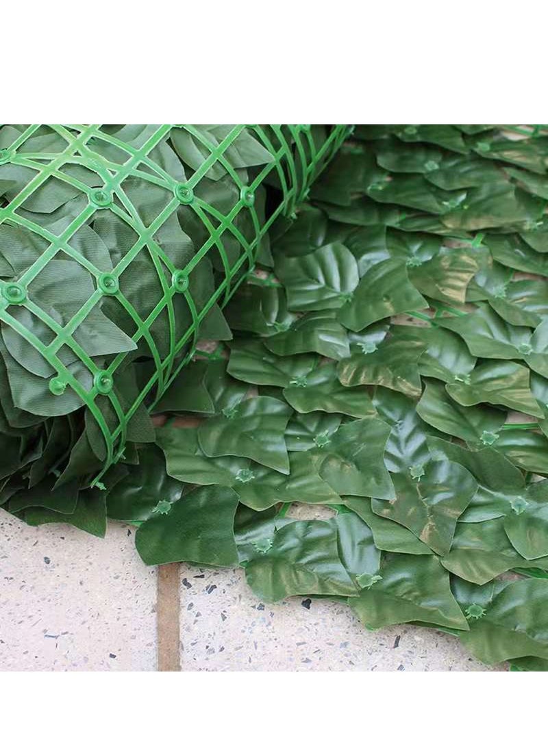 Ivy Screen Privacy Garden Fence UV Protected Greenery Wall Backdrop Artificial Hedges Plants