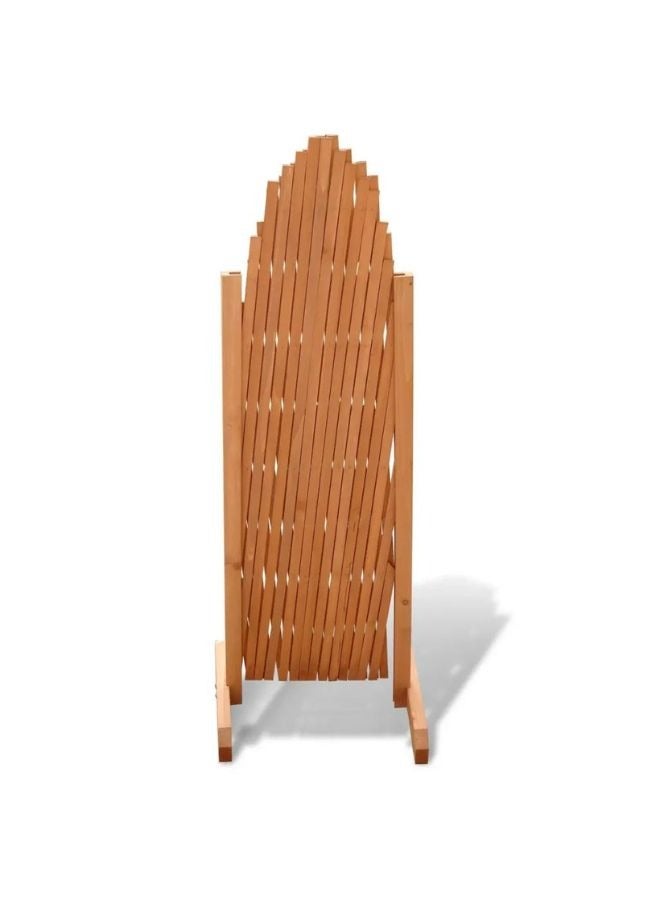 Trellis Fence Solid Wood 180x100 cm