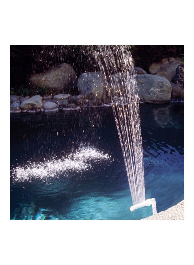 1.5-inch Fountain Flower Shape Waterfall Spray Fountain Fits White