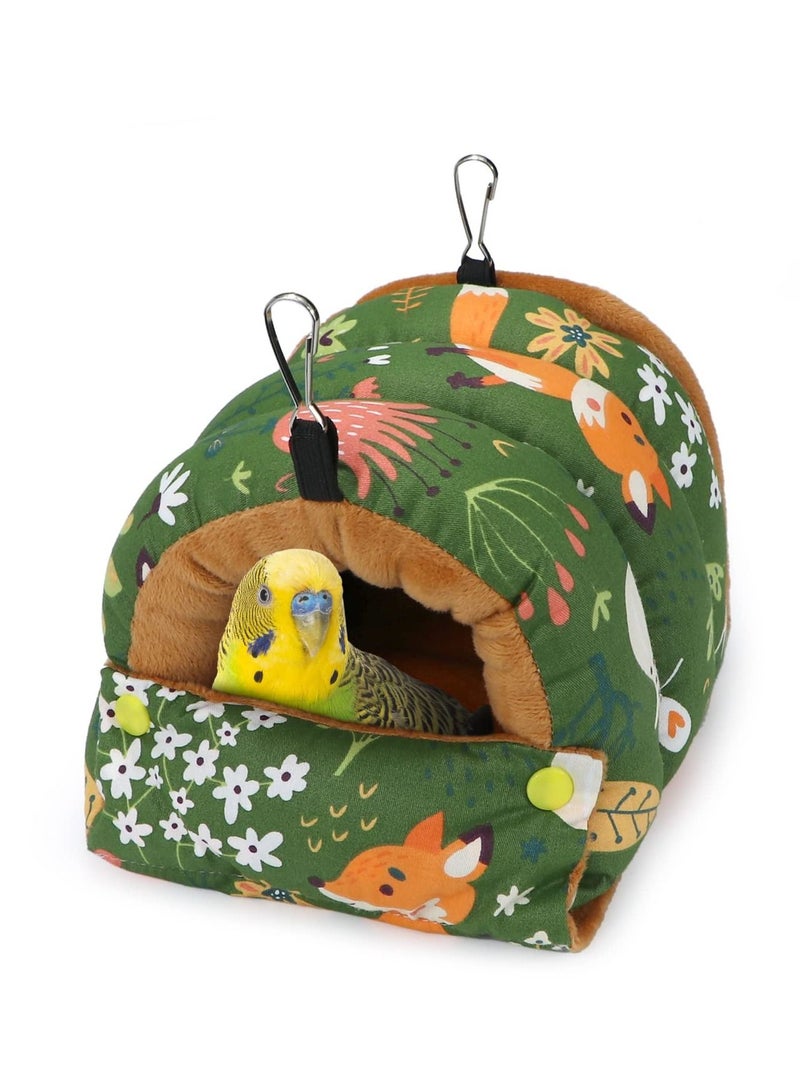 Cozy Cotton Bird Nest House Perfect for Parrots Budgies Parakeets Caique Senegal Cockatiels Hangs Easily in Cage Available in 1 Sizes Small