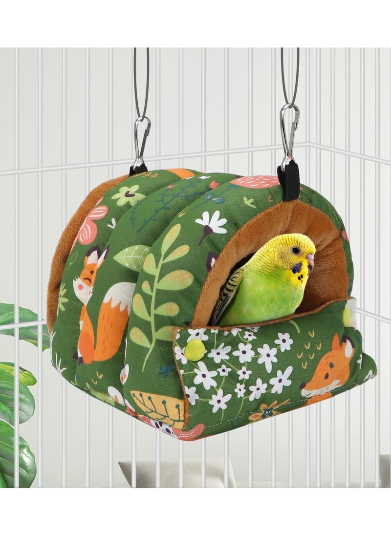 Cozy Cotton Bird Nest House Perfect for Parrots Budgies Parakeets Caique Senegal Cockatiels Hangs Easily in Cage Available in 1 Sizes Small