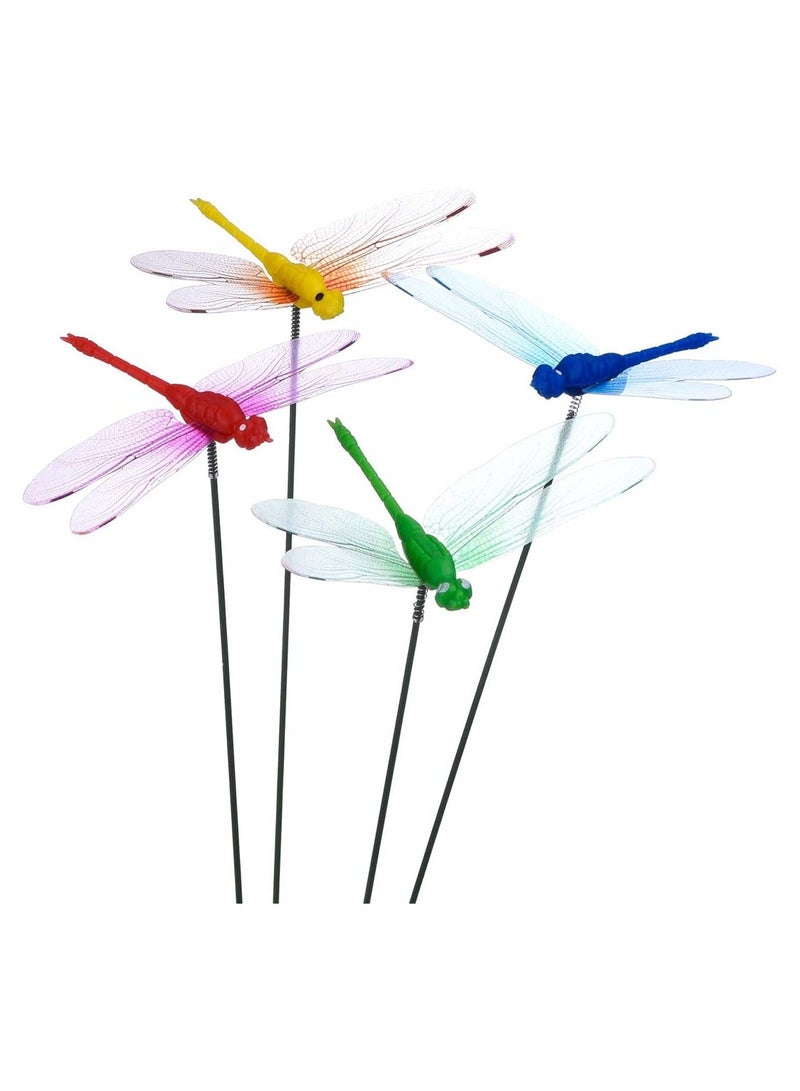 26Pcs Colorful Garden Butterfly Stakes for Outdoor Party and Yard Decorations, Double-Deck Butterfly Ornaments for Plants and Gardens