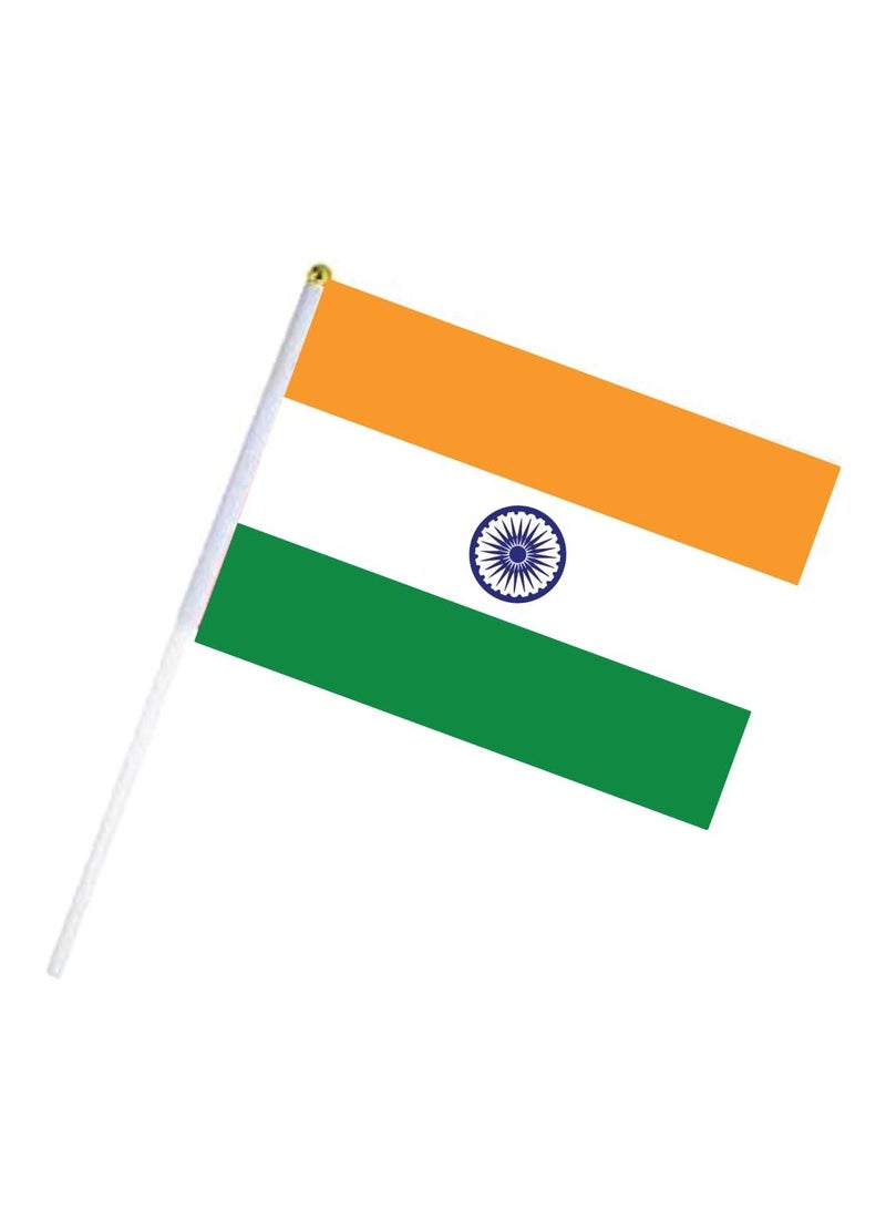 A4 Flags For Indian Republic Day And Independence Day-Perfect For Celebrations-School-Office And Event