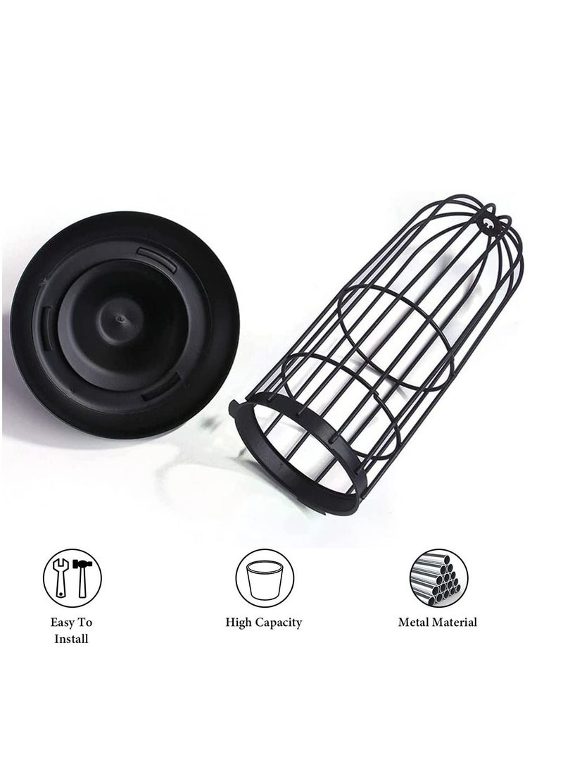 Hanging Bird Feeder Durable and Squirrel Proof Invite More Wild Birds to Your Garden All Weather Metal Feeder For Various Wild Birds