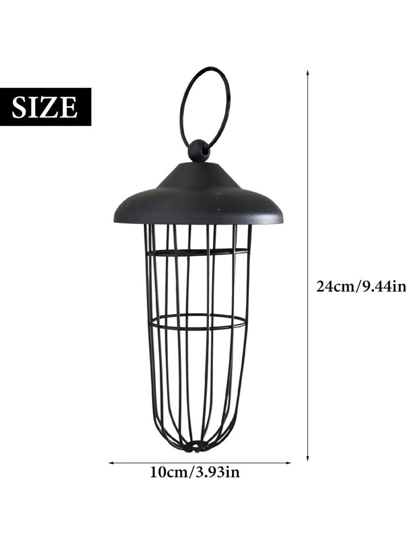 Hanging Bird Feeder Durable and Squirrel Proof Invite More Wild Birds to Your Garden All Weather Metal Feeder For Various Wild Birds
