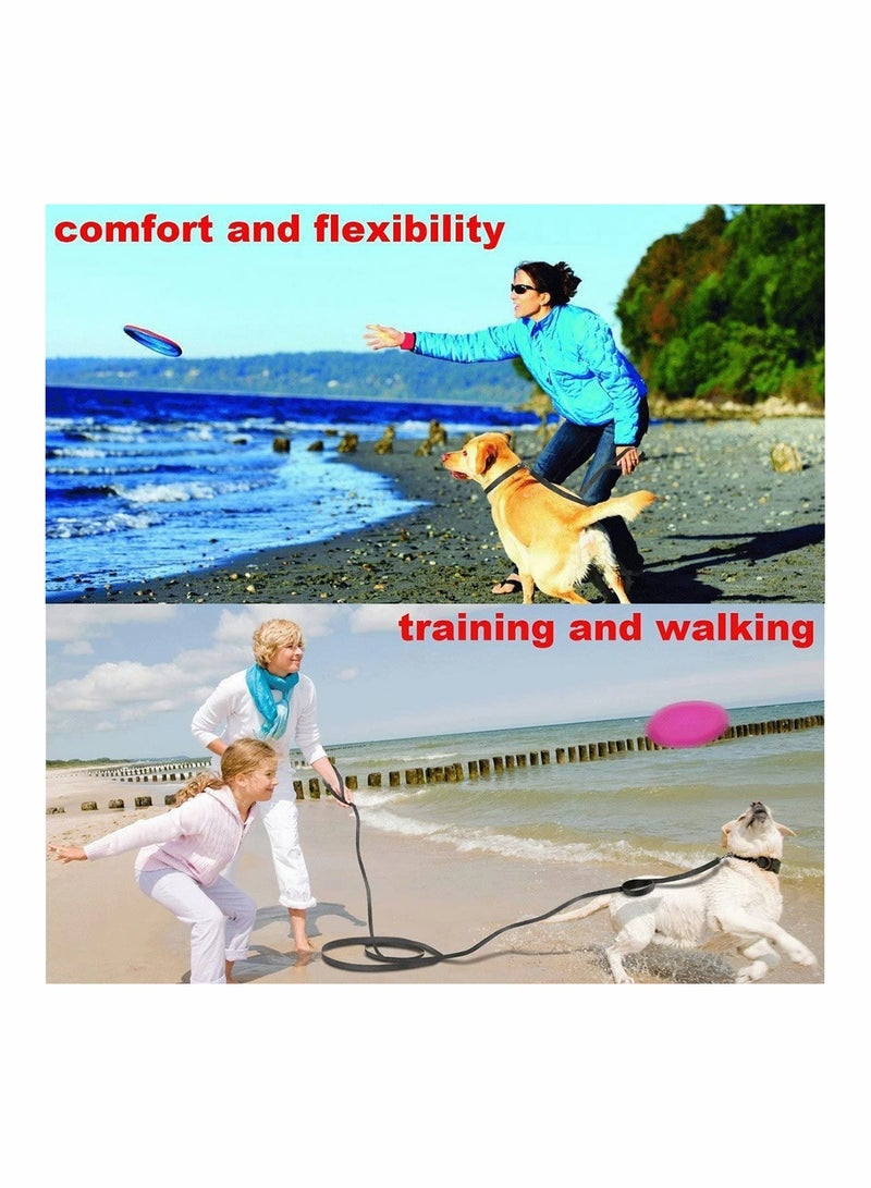 Extra Long Line Training Dog Leash, Long Lead For Large, Medium and Small Dogs Great for Training, Play, Camping, or Backyard, 10m