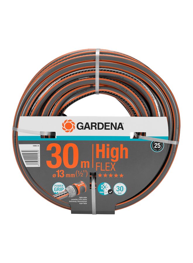 High Flex Garden Hose Grey/Orange 30meter