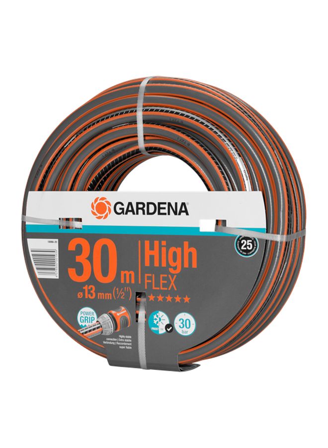 High Flex Garden Hose Grey/Orange 30meter