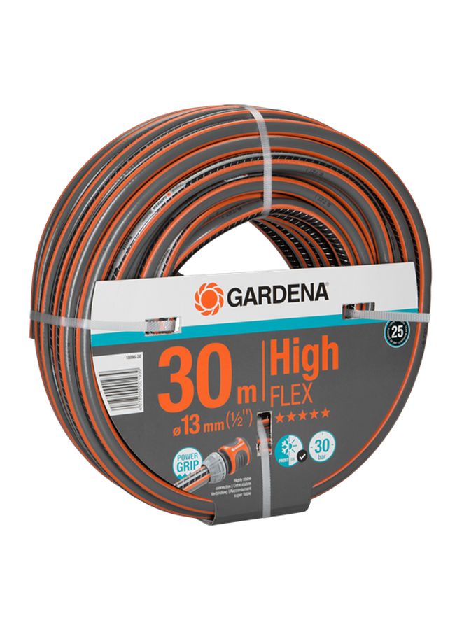 High Flex Garden Hose Grey/Orange 30meter