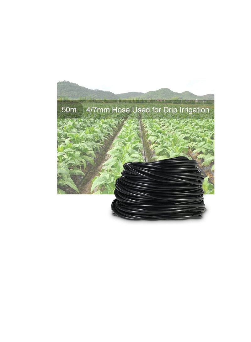 Goolsky Watering Tubing Hose Pipe 4/7mm Drip Irrigation System - 50m