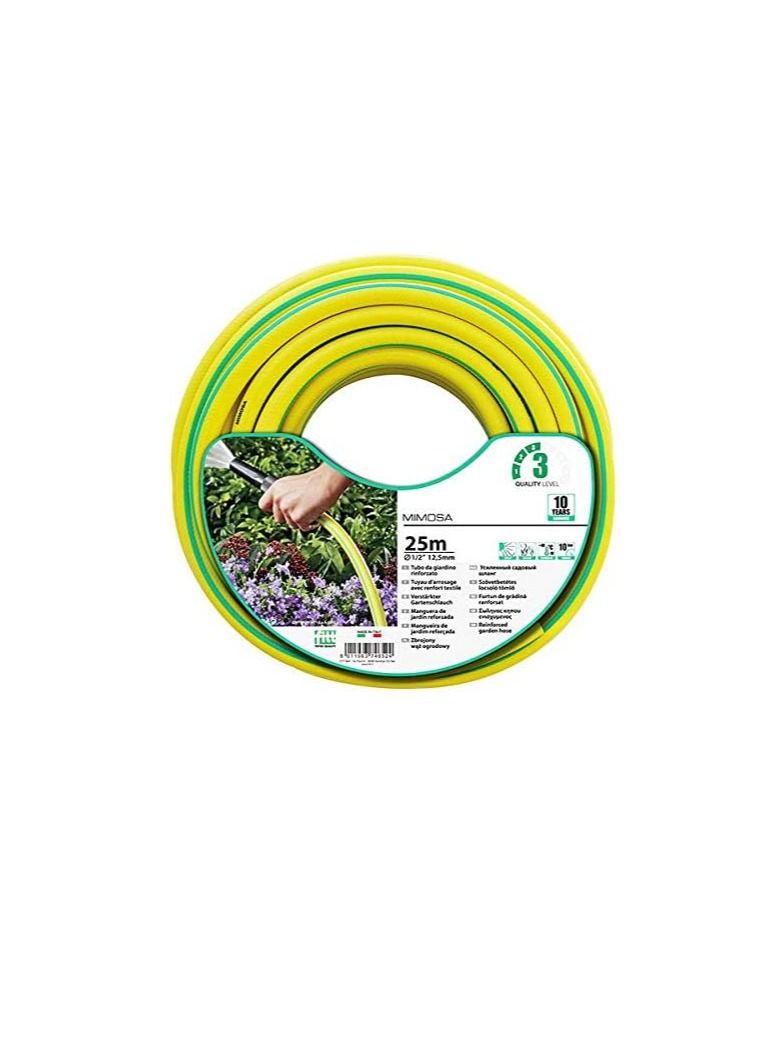 MIMOSA Garden Hose,1/2inx 25m (12.5mm x 25m)