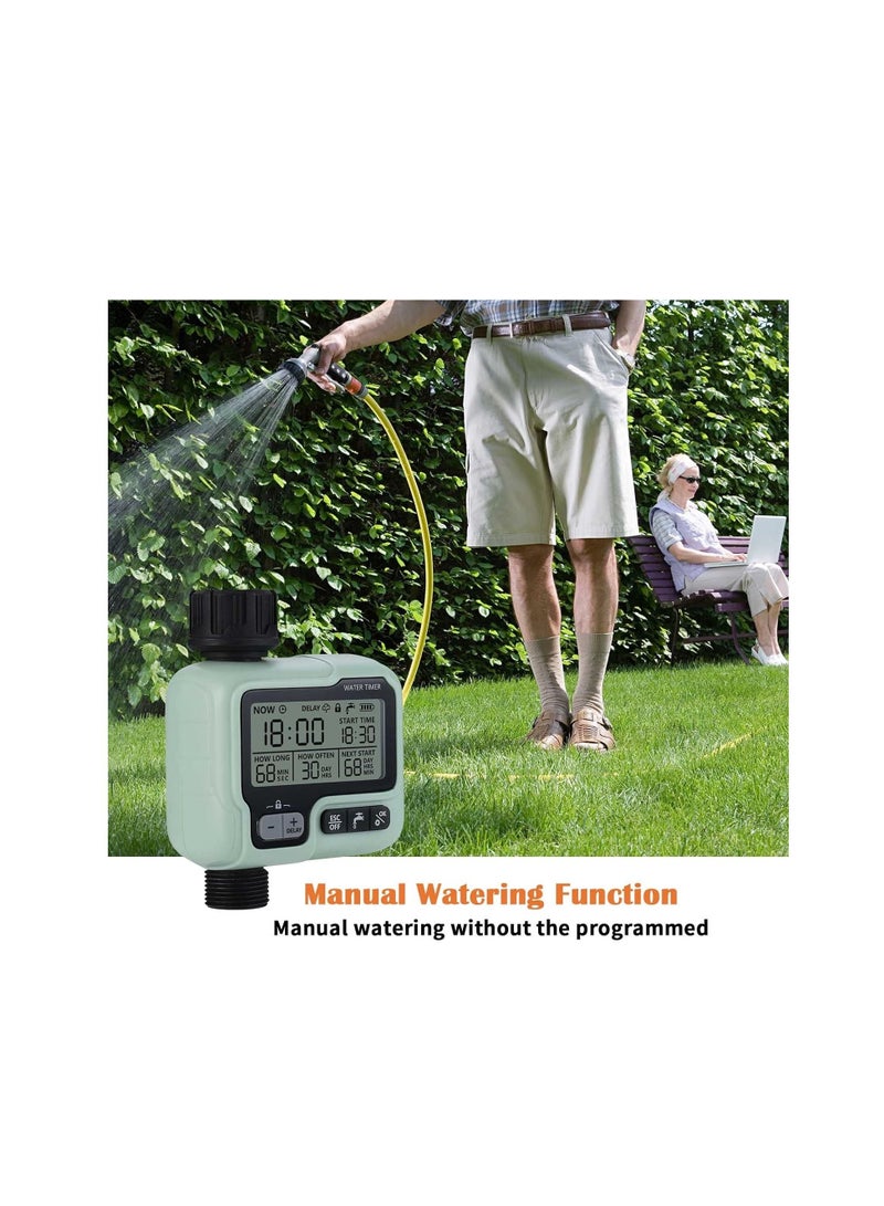 Water Timer Digital Irrigation Timer Programmable Watering Timer Sprinkler Timer