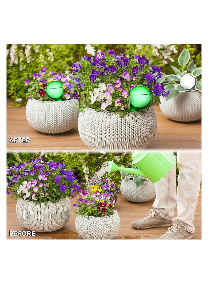 12 Pcs Plant Watering Bulbs Self-Watering Globes Automatic Water Device Balls Vacation Houseplant Plant Pot Bulb Garden Waterer Flower Water Drip Irrigationdevice Spikes Drippers