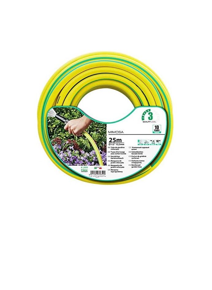 MIMOSA Garden Hose  1/2in 12.5mm x 25m