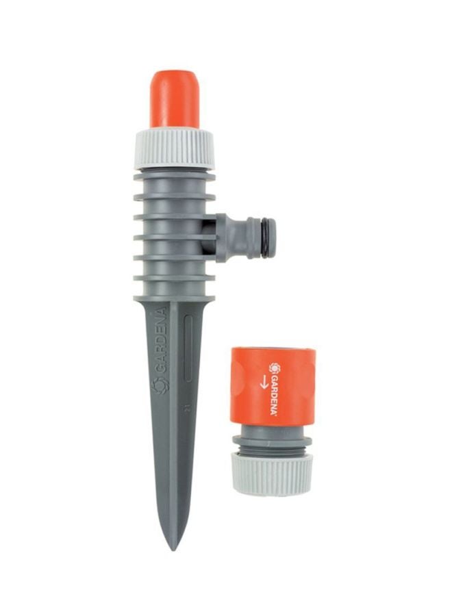 Classic Spray Sprinkler With Spike Grey/White/Orange