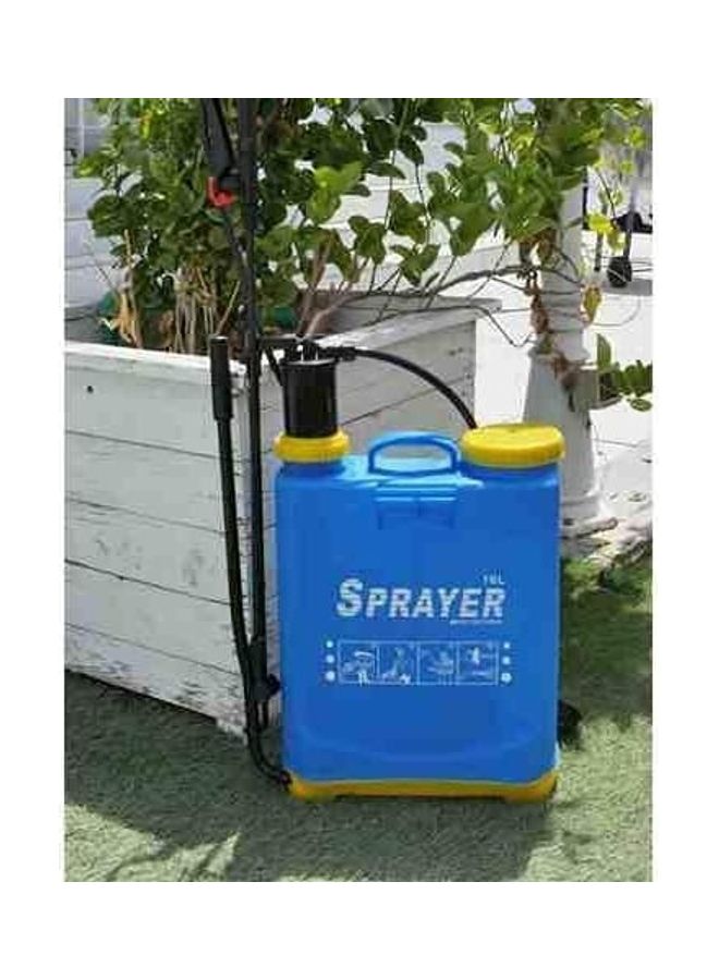 Backpack High Capacity Manual Pressure Sprayer Yellow/Blue 57x48.01x38.10cm