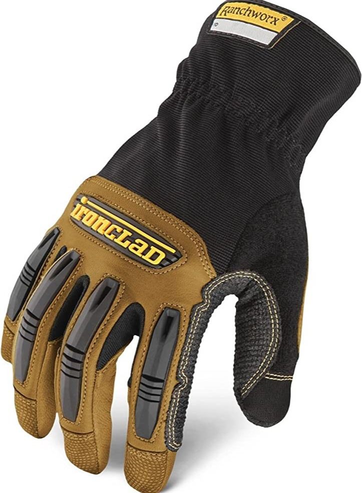 Leather Working Gloves Ideal for construction, heavy cable and wire handling and gardening