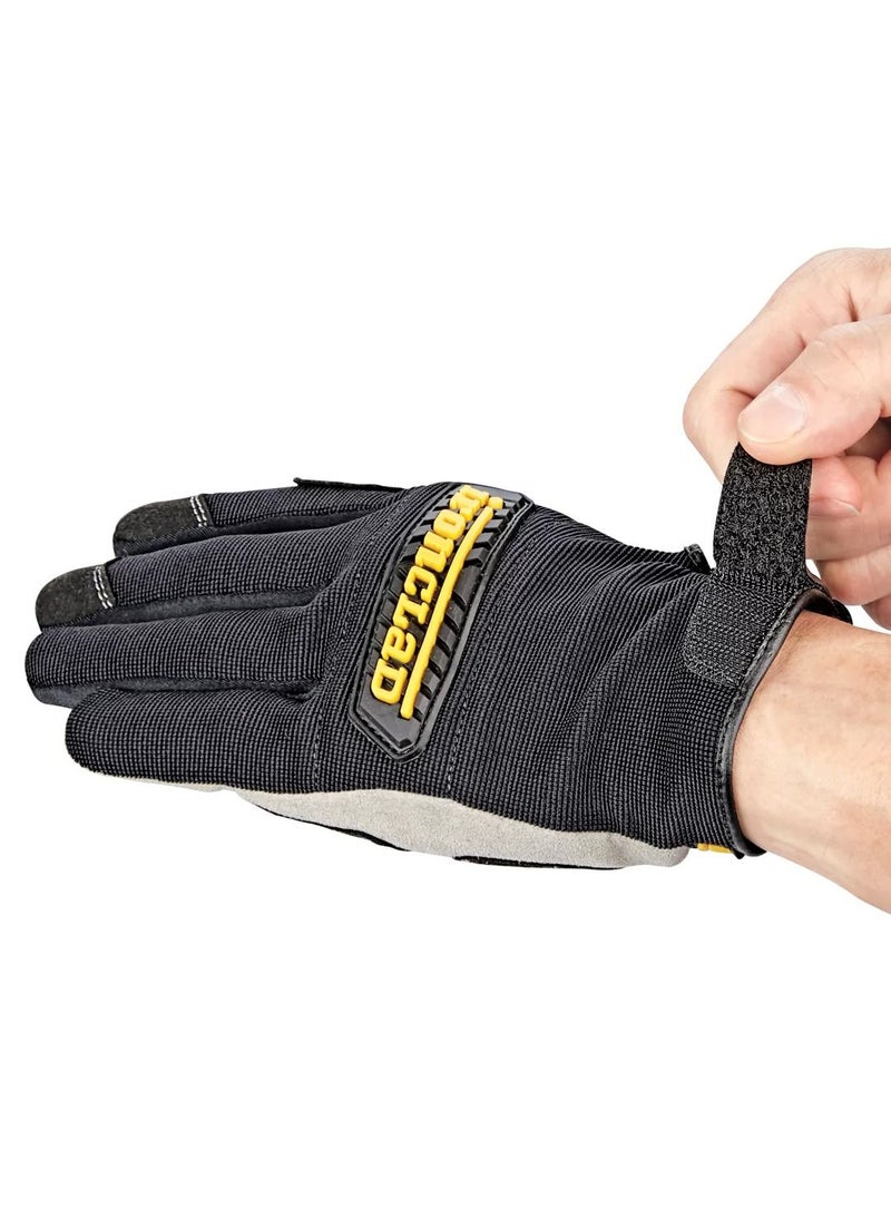 Ironclad Kong General Utility Work Gloves. All-Purpose, Performance Fit, Durable, Machine Washable