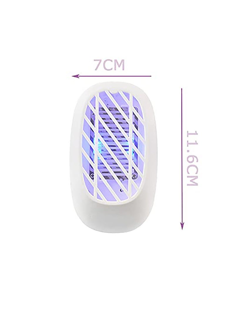 SYOSI Bug Zapper Indoor, Fly Trap for Indoors, Indoor Insect Mosquito, Gnat, Moth, Fruit Flies, Electronic Mosquito with Blue Light Patio, Bedroom, Kitchen, Office