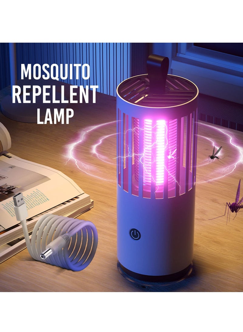 Bug Zapper Electric Mosquito Trap, Effective Suction Killer Lamp, Outdoor Fly Insect for Backyard, Terrace, Home, Indoor, and