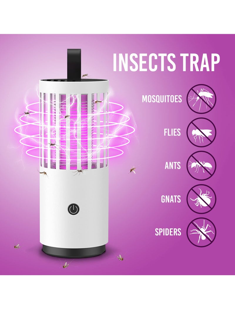 Bug Zapper Electric Mosquito Trap, Effective Suction Killer Lamp, Outdoor Fly Insect for Backyard, Terrace, Home, Indoor, and