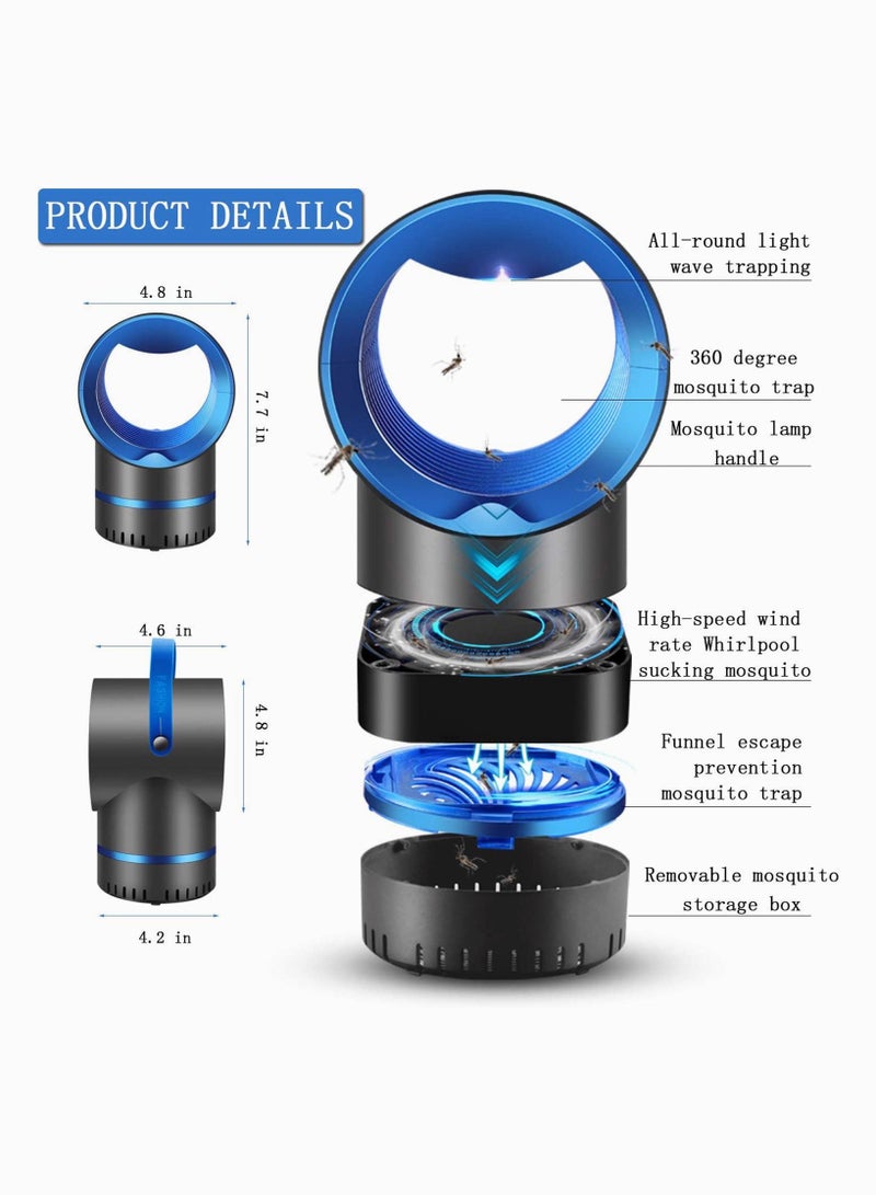 Bug Zapper, Mosquito Killer, Lamp, Trap, Gnat Fruit Fly Insect Killer for Indoor, Zapper with Light Trap Insect, USB Powered