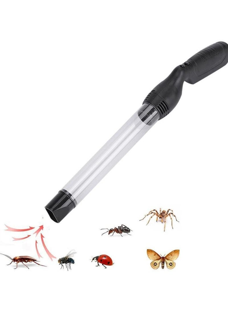 SYOSI Vacuum Bug Catcher, Electric Catcher Handheld with LED Flashlight for Catching Spiders, Ants, Flies, Stink Bugs, Beetles (Battery Not Included)