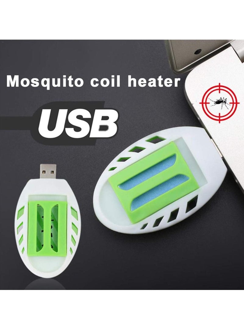 Mosquito Repellent USB Portable Insect with Six Tablets Suitable for Sleeping or Outdoor Activities to Repel Mosquitoes